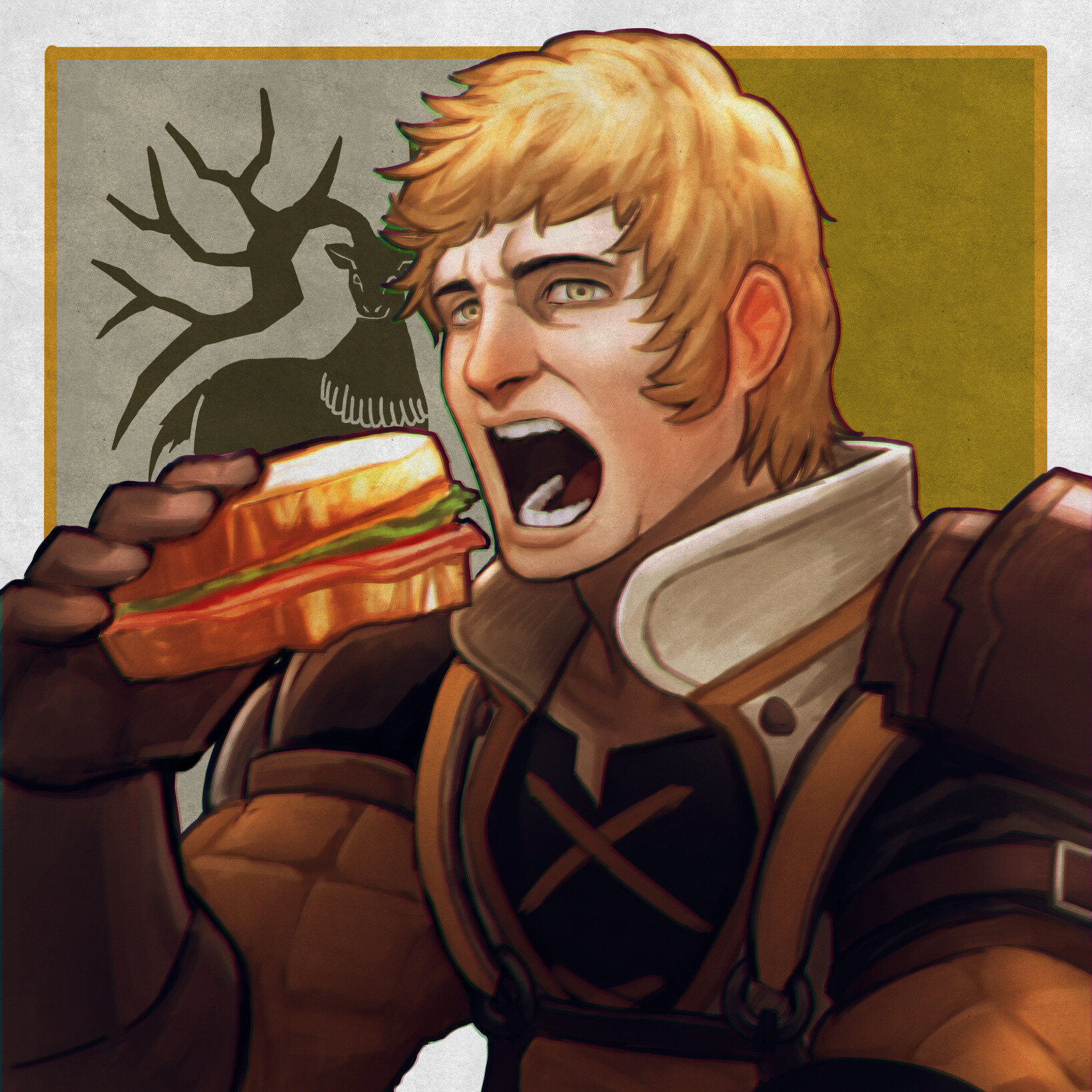 ArtStation Raphael/ Fire Emblem three houses