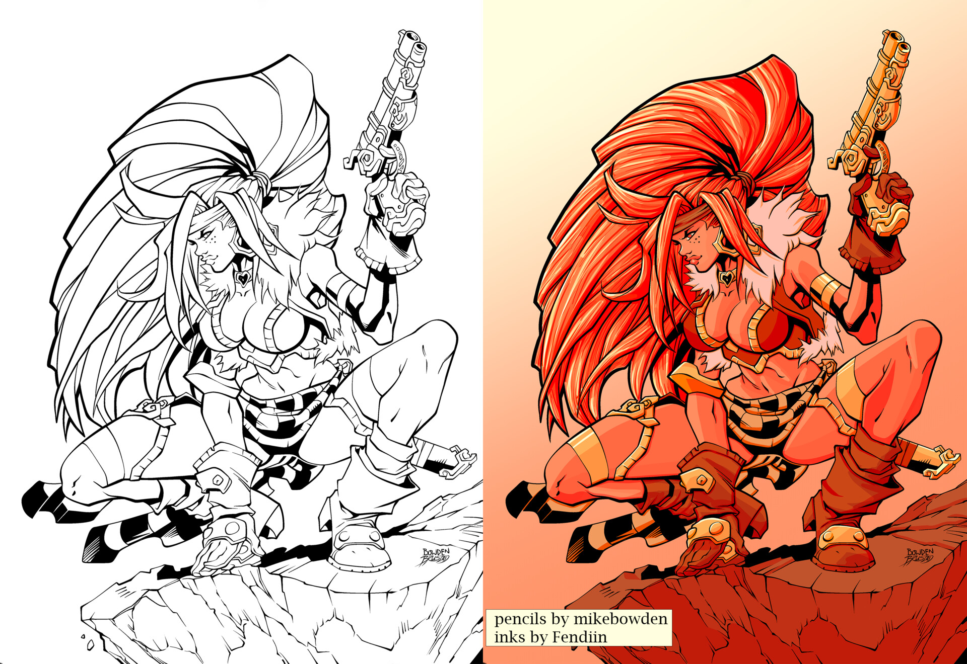 Artstation Red Monika Colors By Me For Portfolio Joci Jenkins