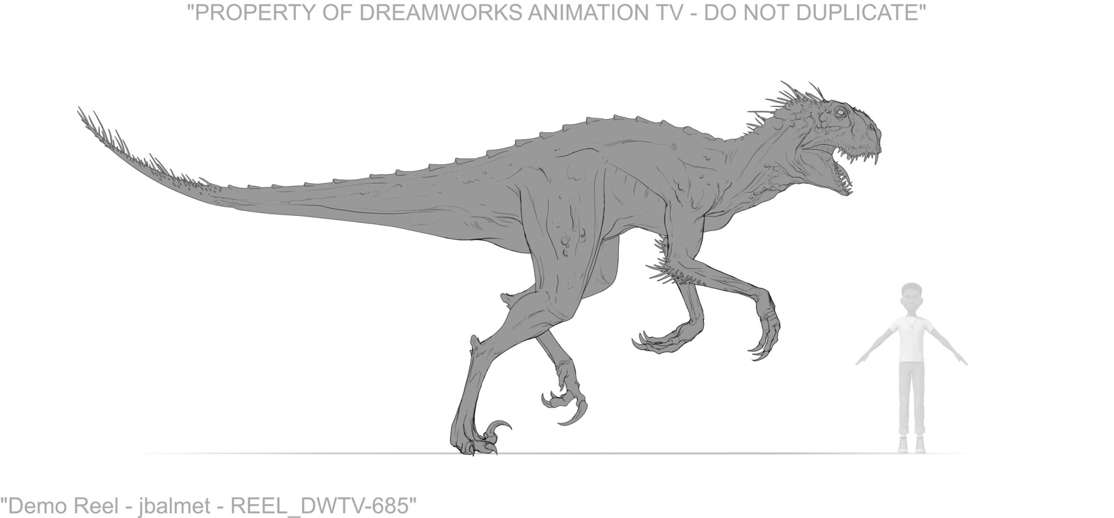 JohnPaul Balmet Jurassic World Camp Cretaceous Scorpius and Cryo