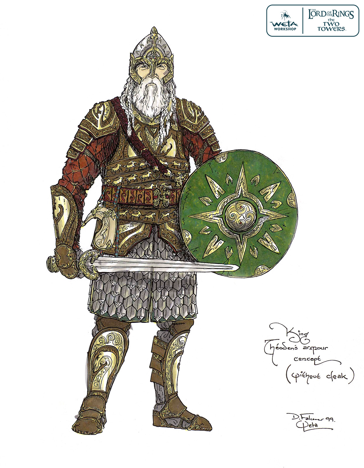 Theoden - Artist: Daniel Falconer