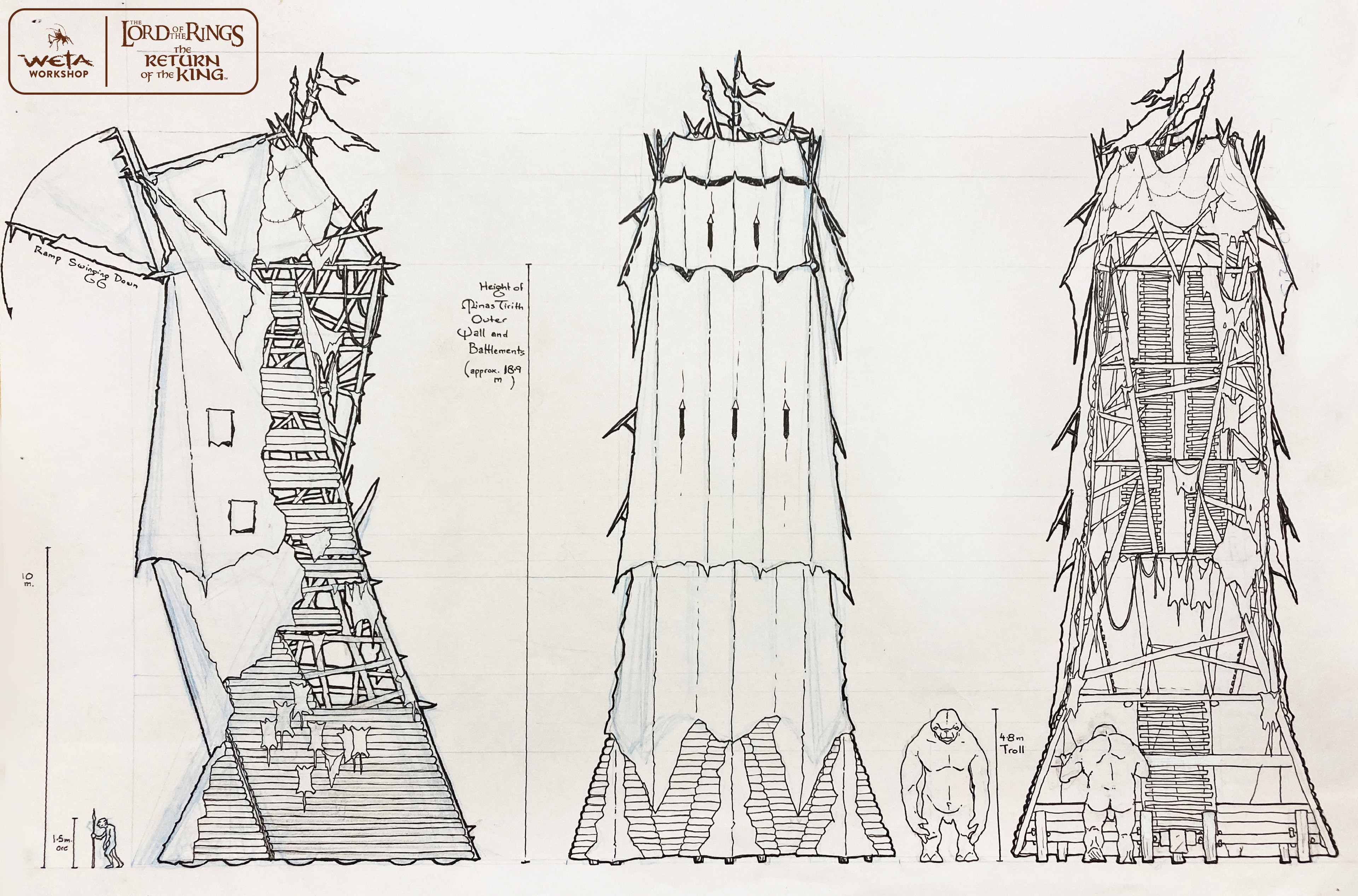 Siege Tower - Artist: Warren Mahy + Daniel Falconer