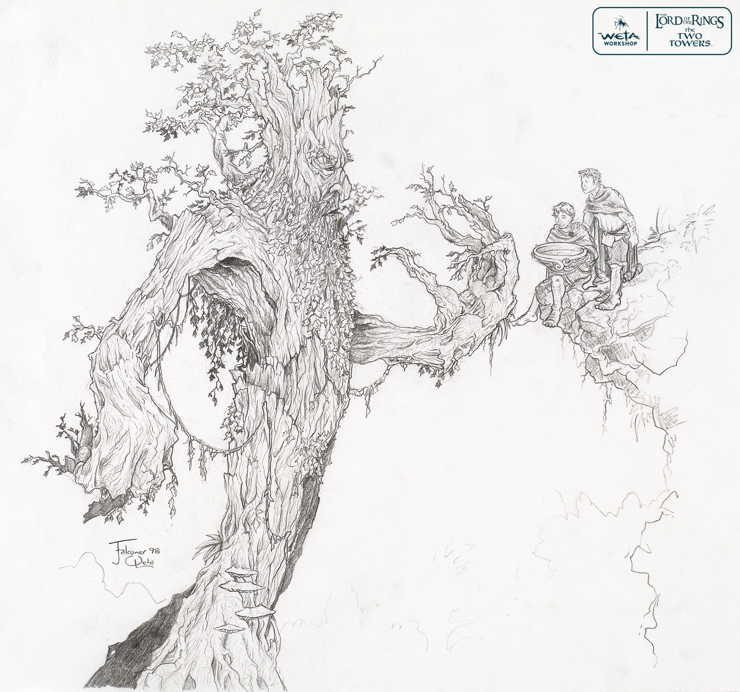 Treebeard - Artist: Daniel Falconer