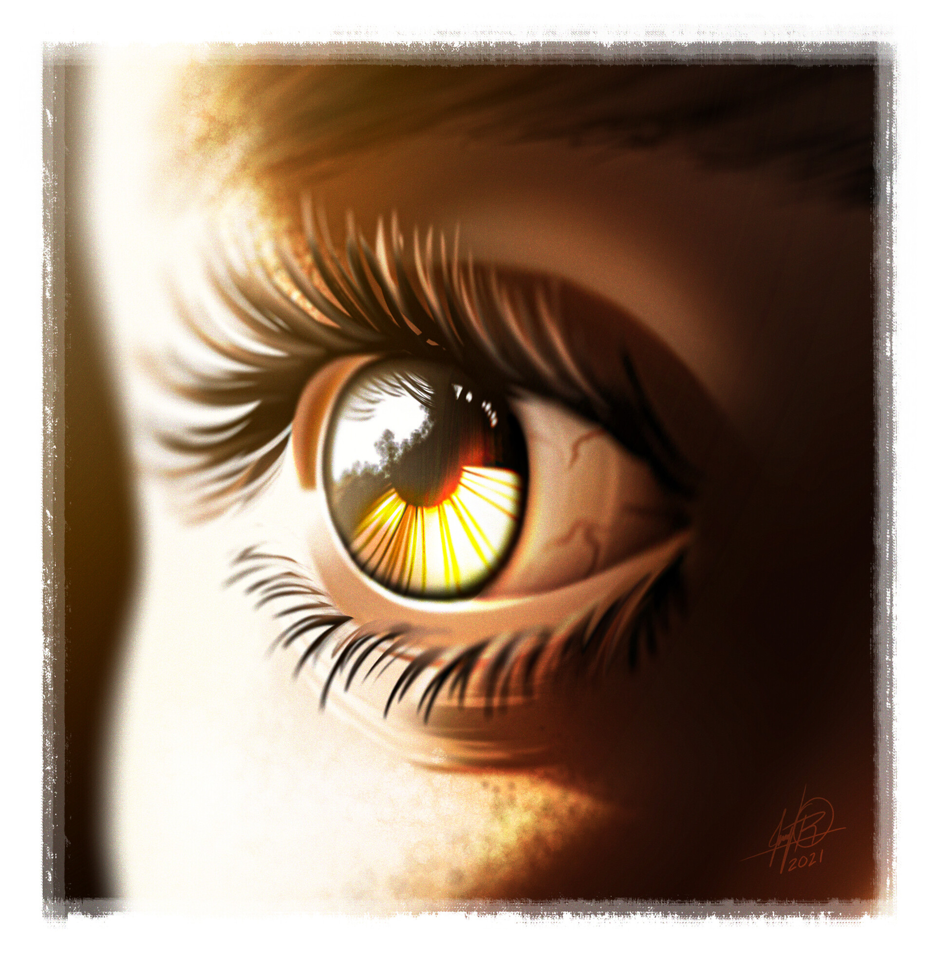 ArtStation Eye Lighting