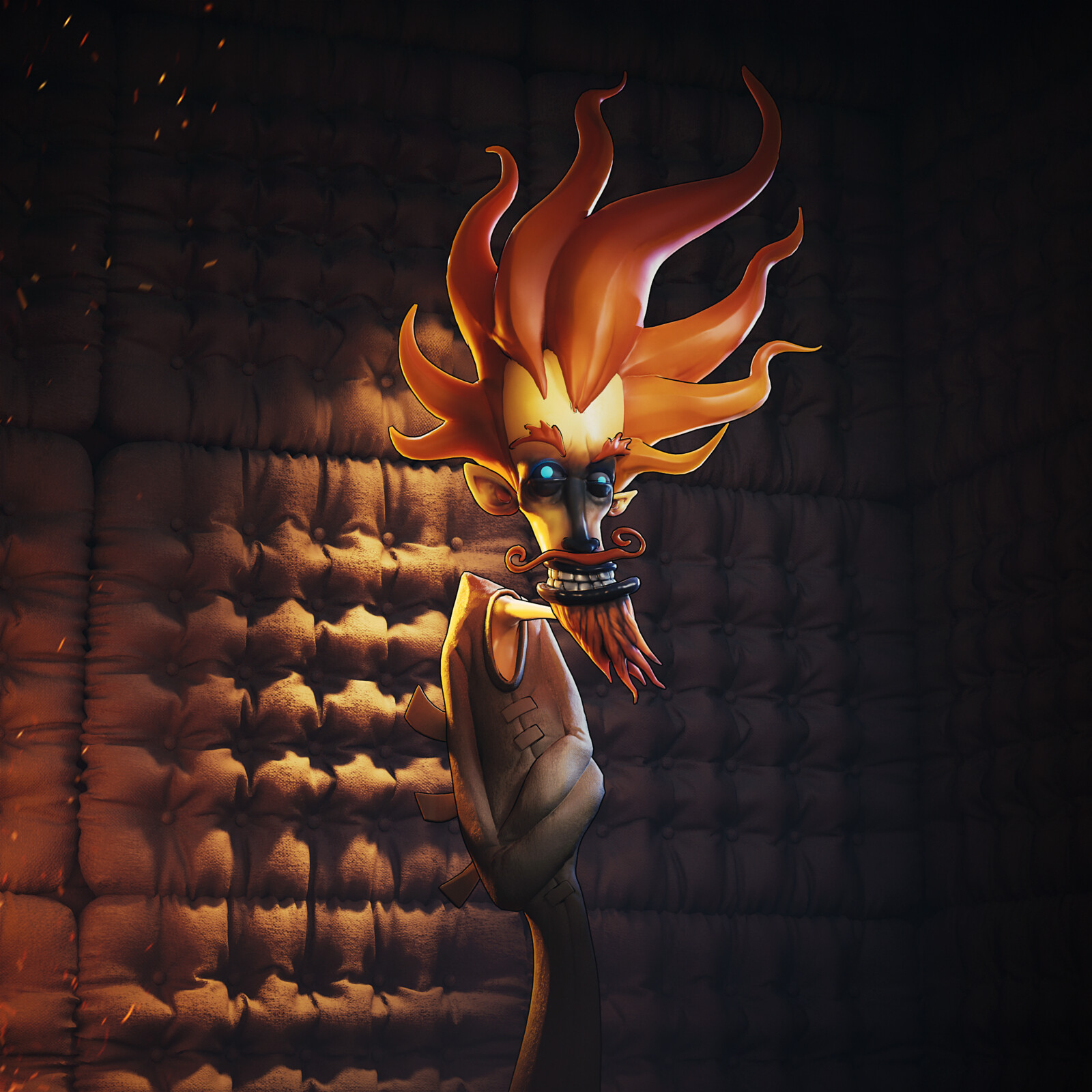 Matías Pereyra - Fry the Pyro - Stick it to the man Fan art