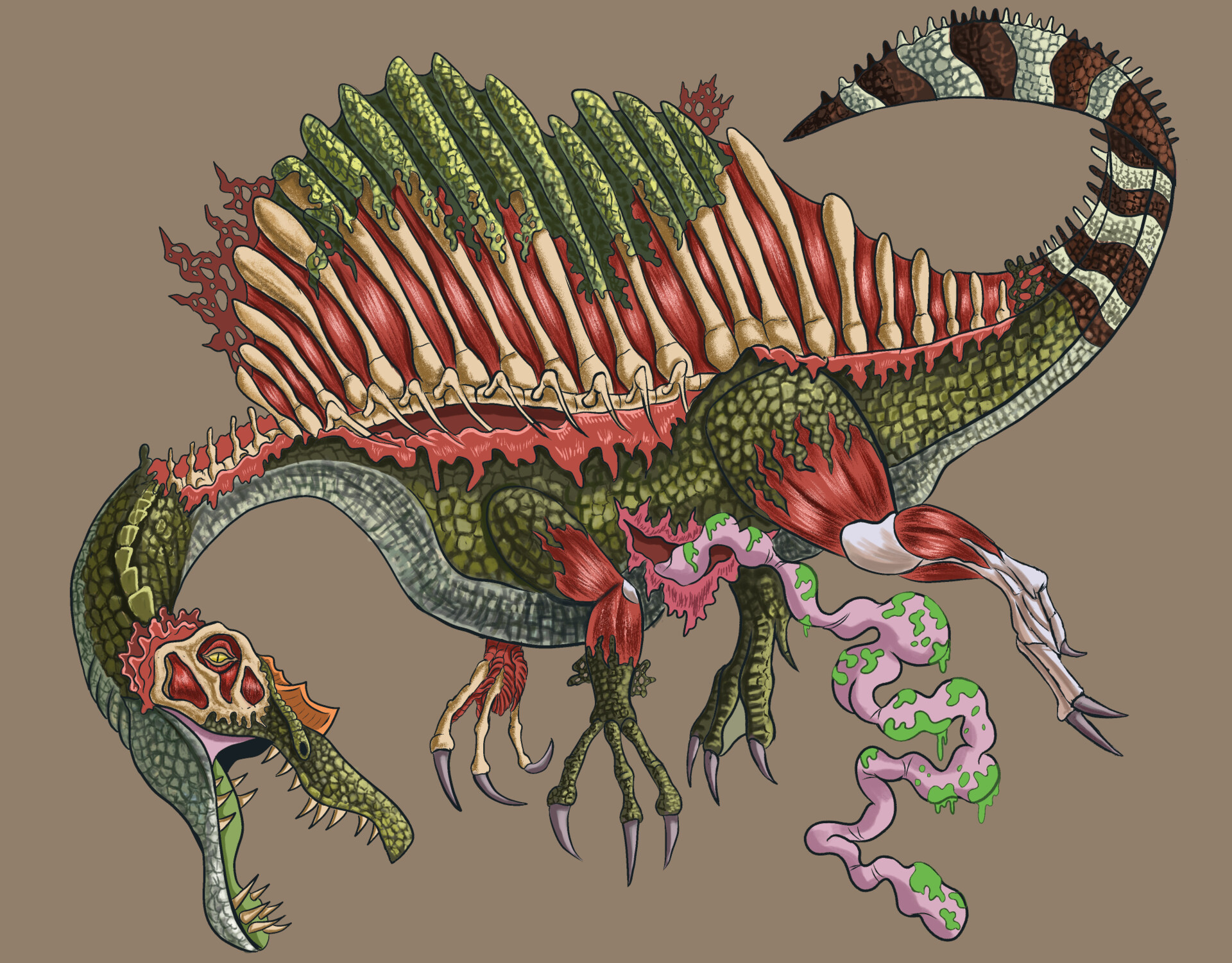 zombie spinosaurus