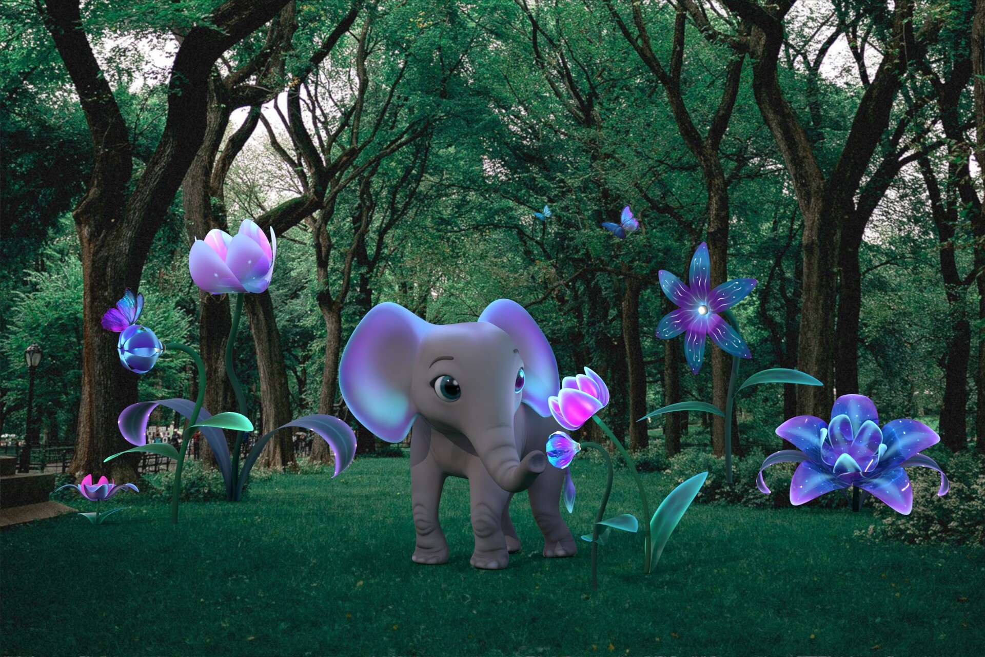 ArtStation - Ellie the Baby Elephant