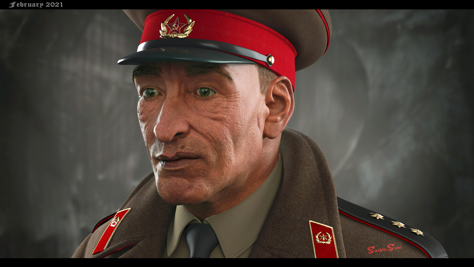 ArtStation - Soviet Union Colonel