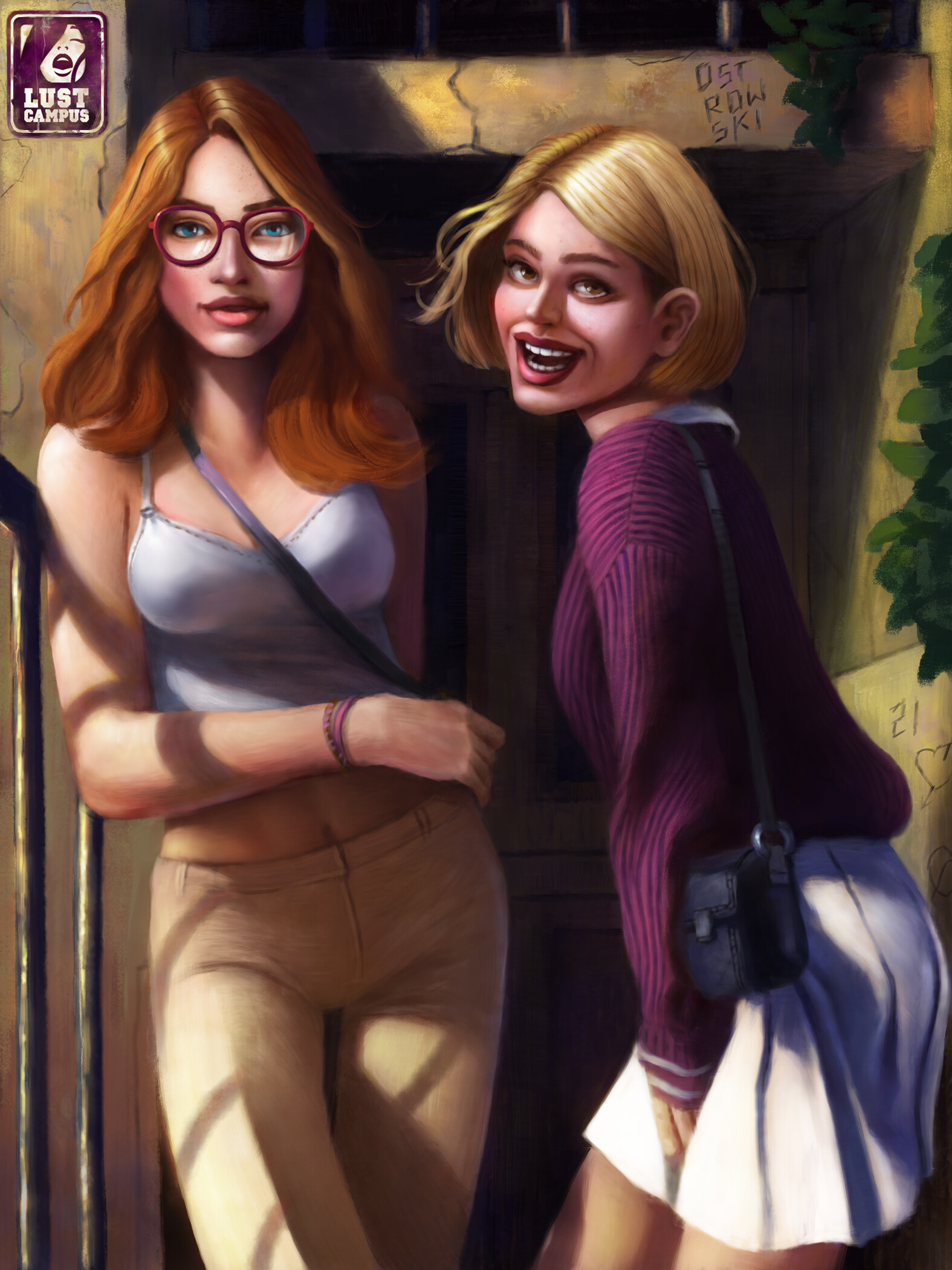 ArtStation Girl Friends Lust Campus