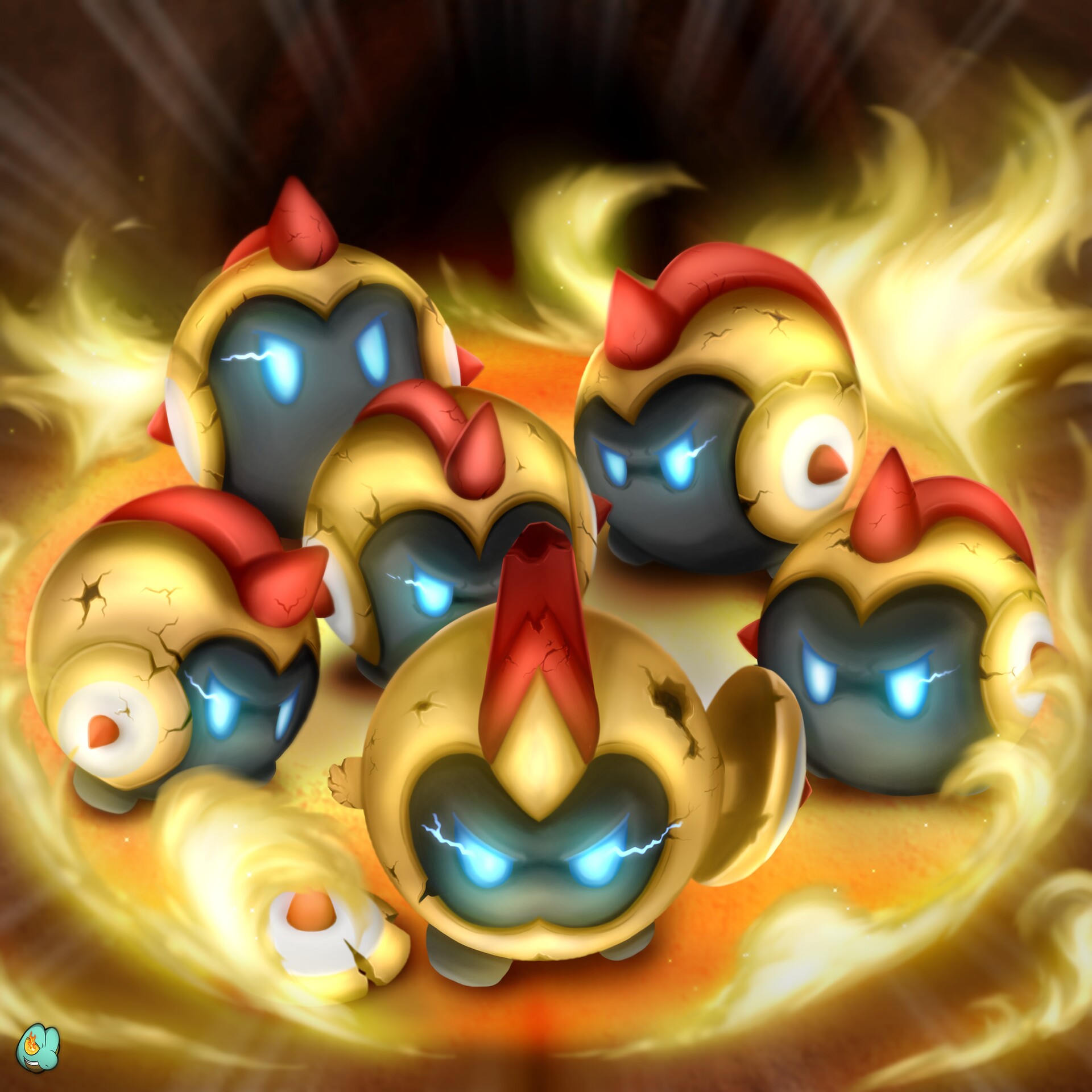 ArtStation Falinks used No Retreat!