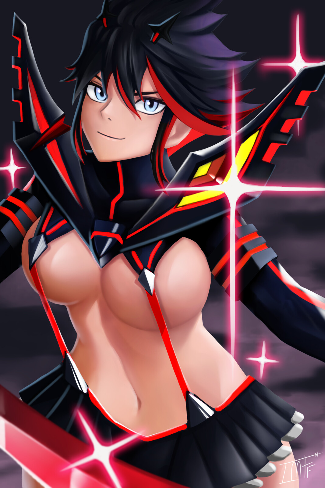 picture Ryuko Matoi Artstation artstation ryuko matoi fanart imf f