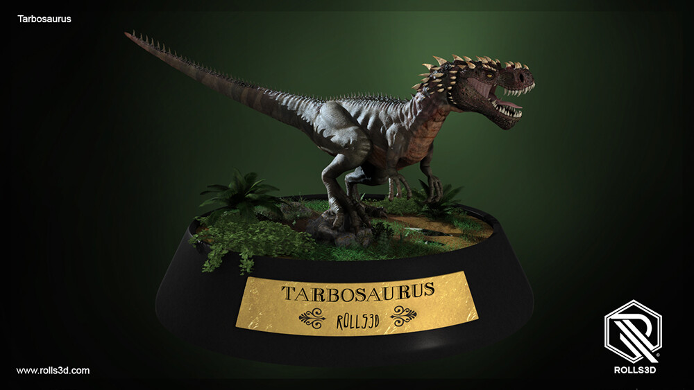 Tarbosaurus - by Rolls3D