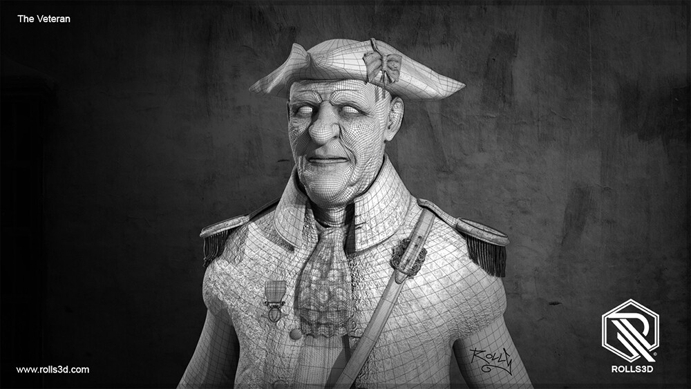 The Veteran - By Rolls3D