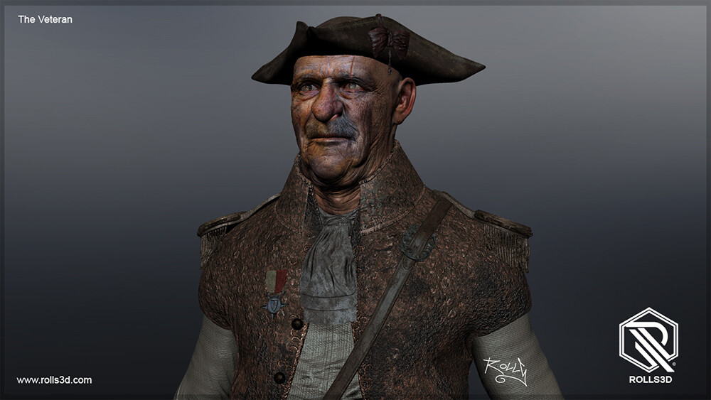 The Veteran - By Rolls3D