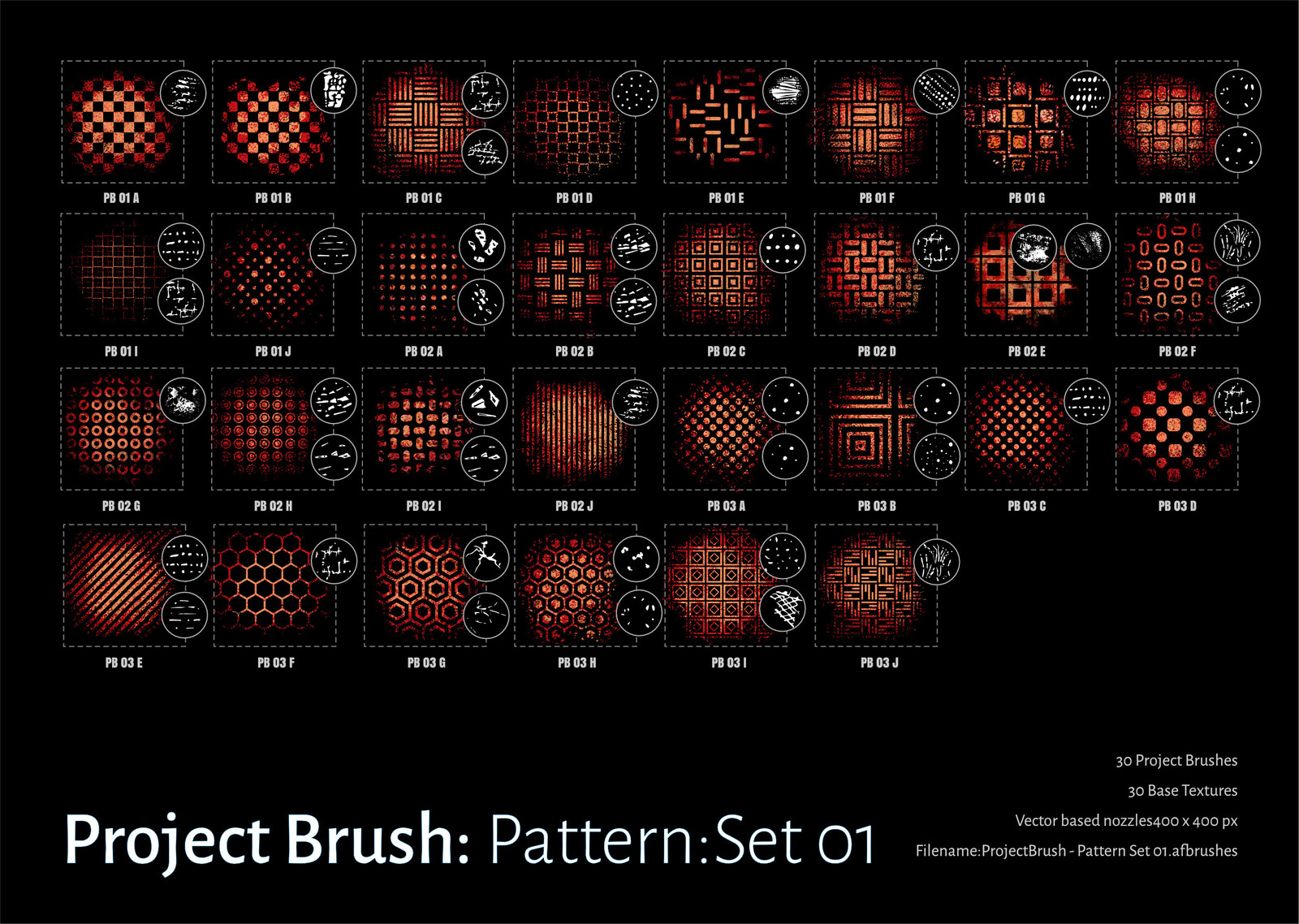 Project Brush: Pattern Set 01