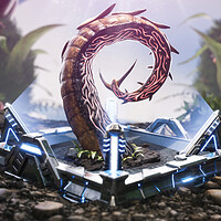 Artstation Ark Ultimate Survivor Edition Key Art Omar Imenfuego