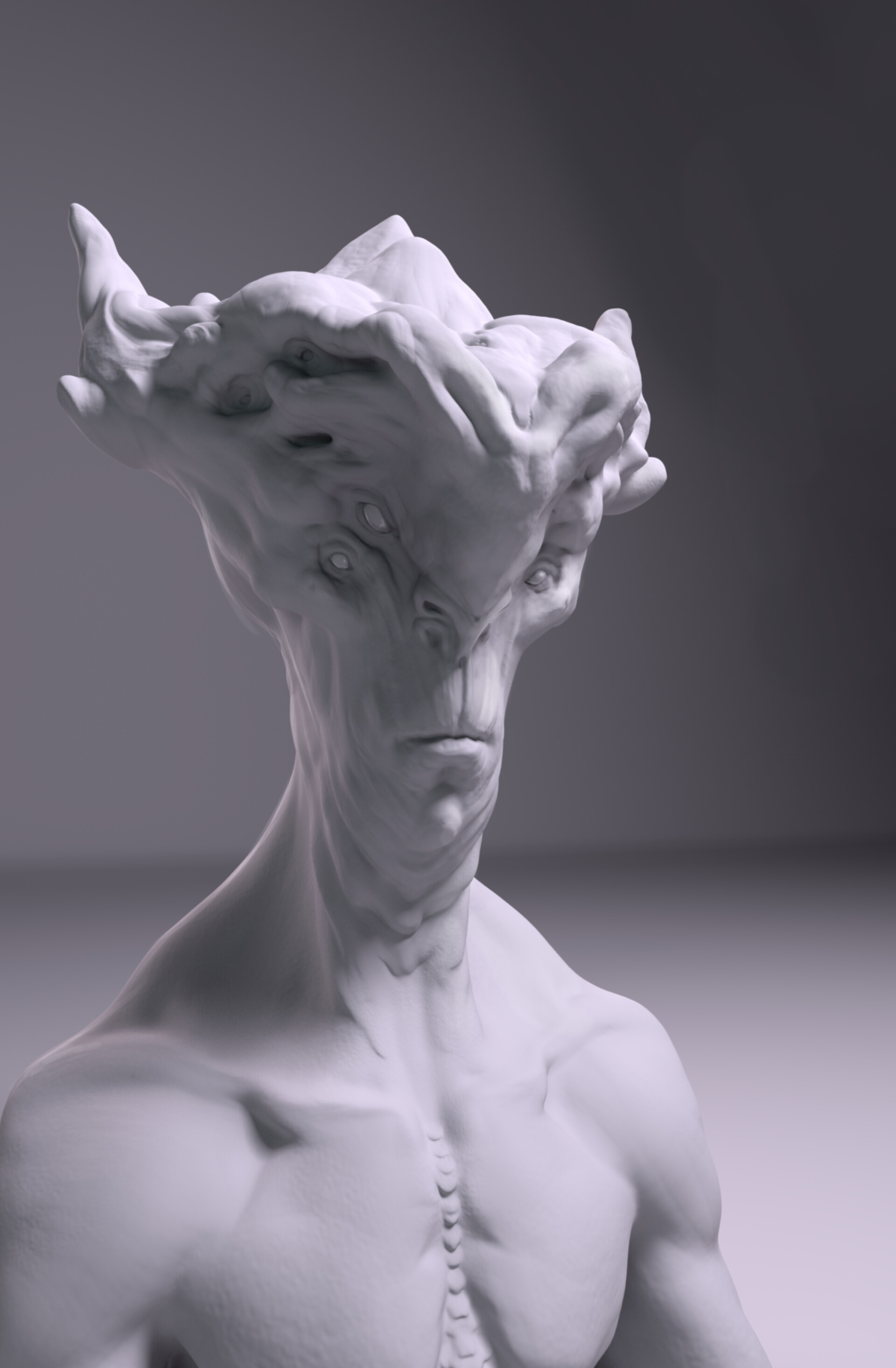 ArtStation Creature Bust