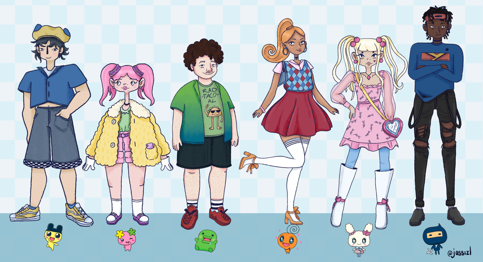 Meet the Characters  Tamagotchi