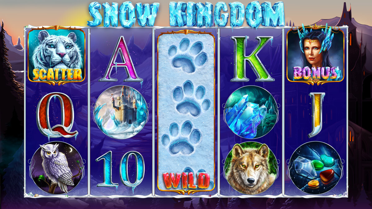 ArtStation - Winter Themed Slot - Game Reels Design