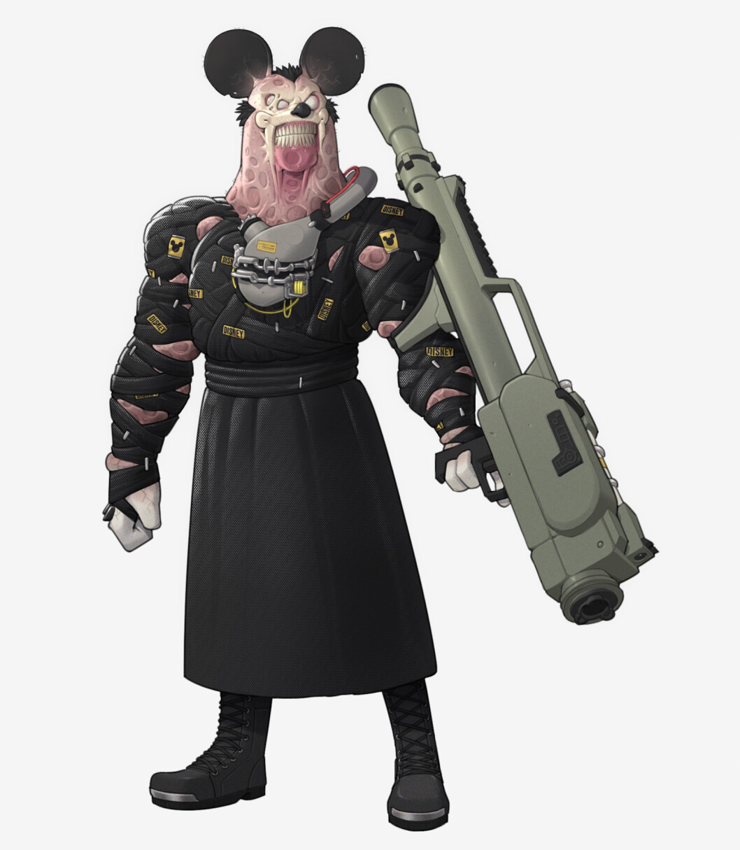 ArtStation - Mickey Mouse × Nemesis-T Type
