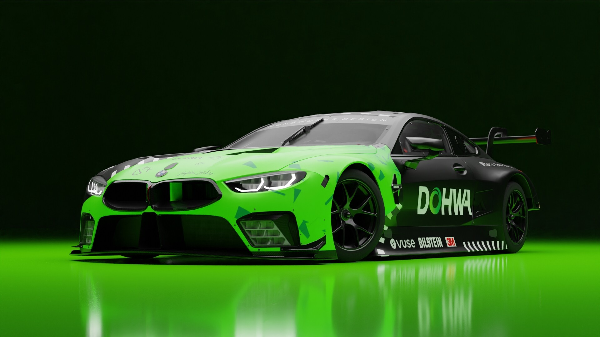 HONGWORKS Design - BMW M8 GTE DOHWA livery