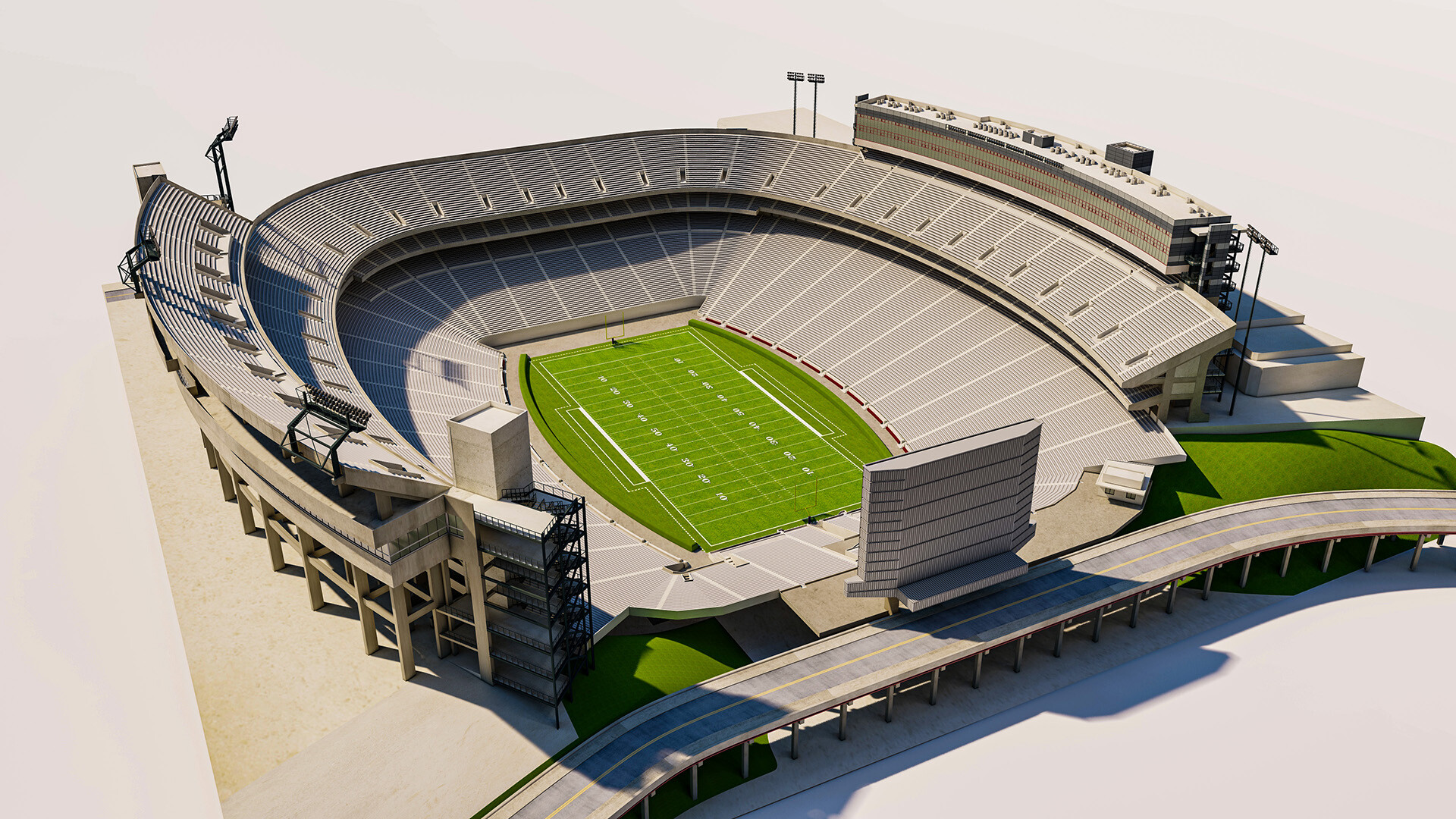 Sanford Stadium Seating Chart View Two Birds Home