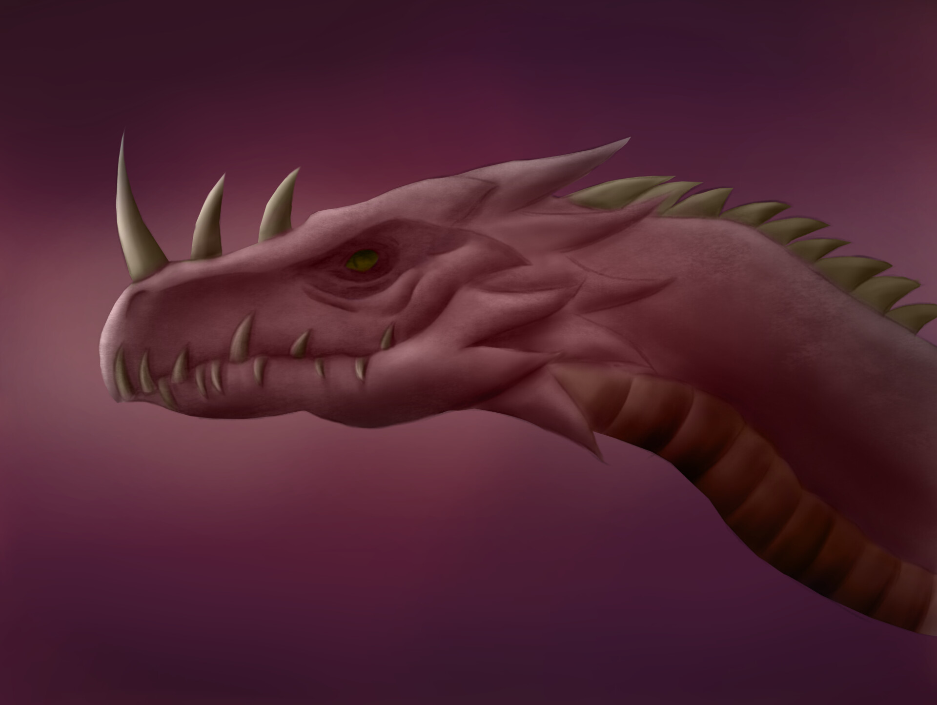 ArtStation Dragon Painting