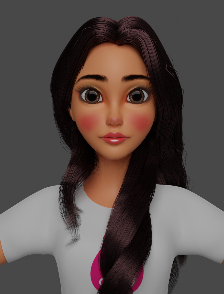 ArtStation - 3D Character Girl