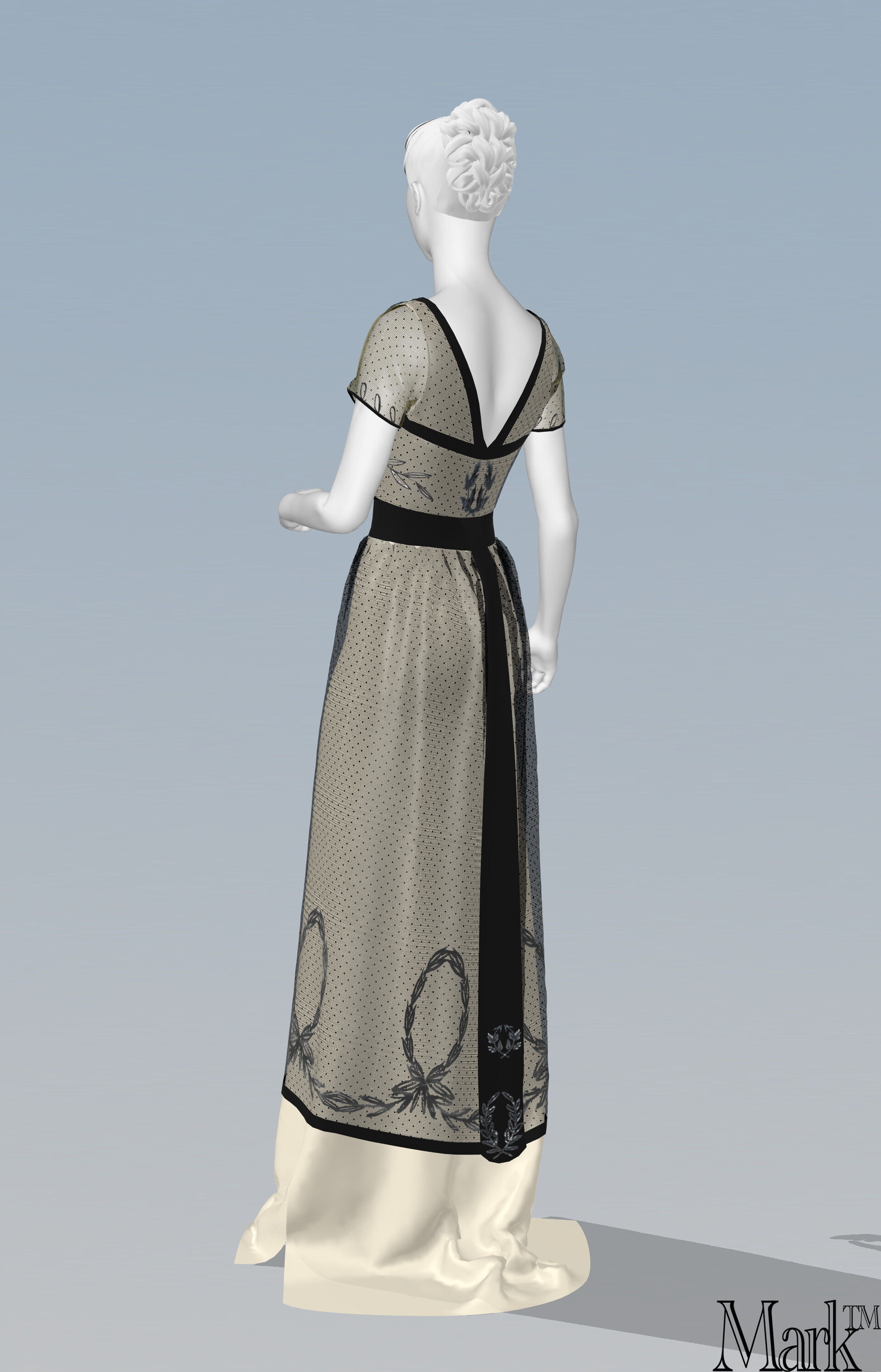 MarkTM 1910 Titanic Evening Dress