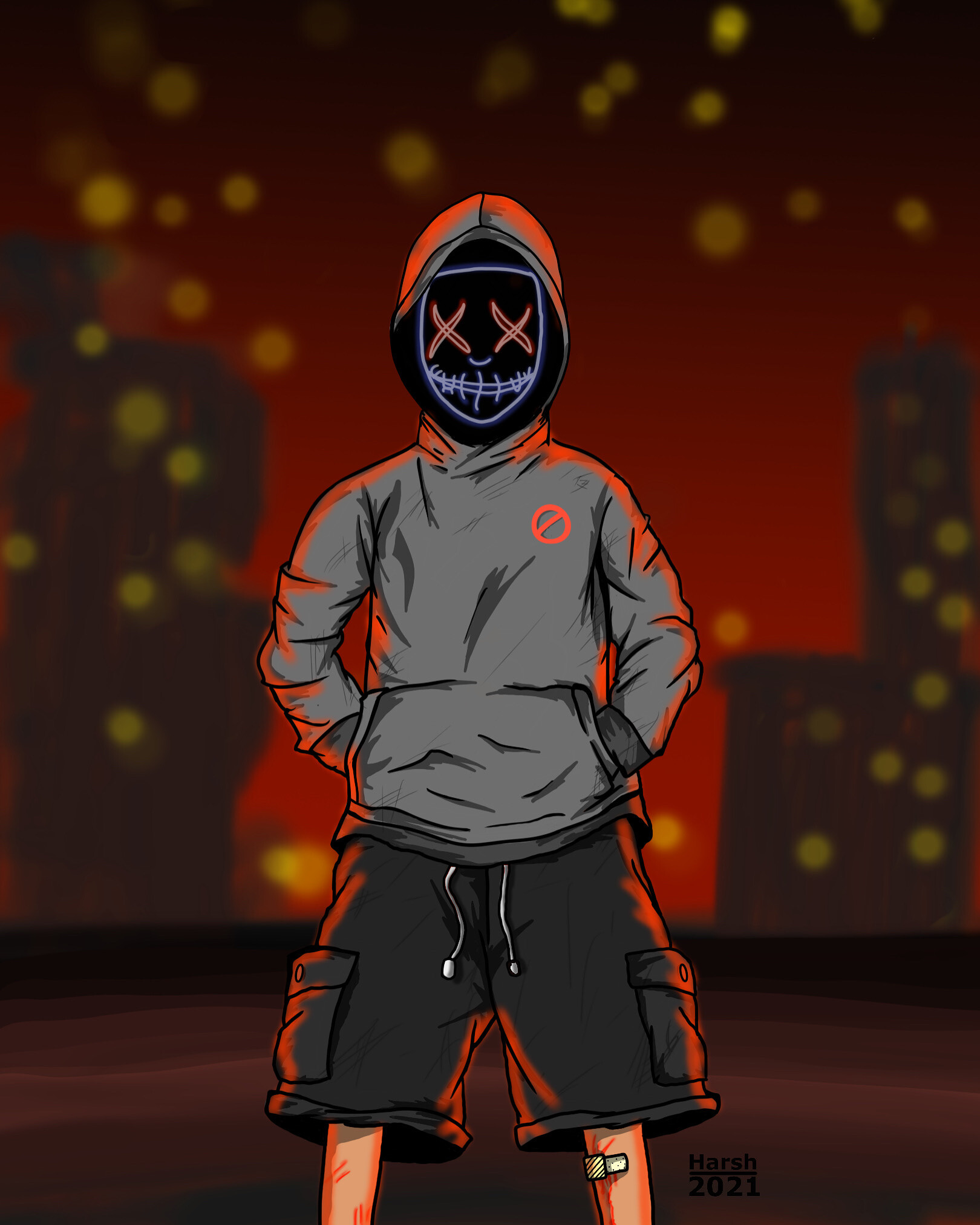 ArtStation purge character