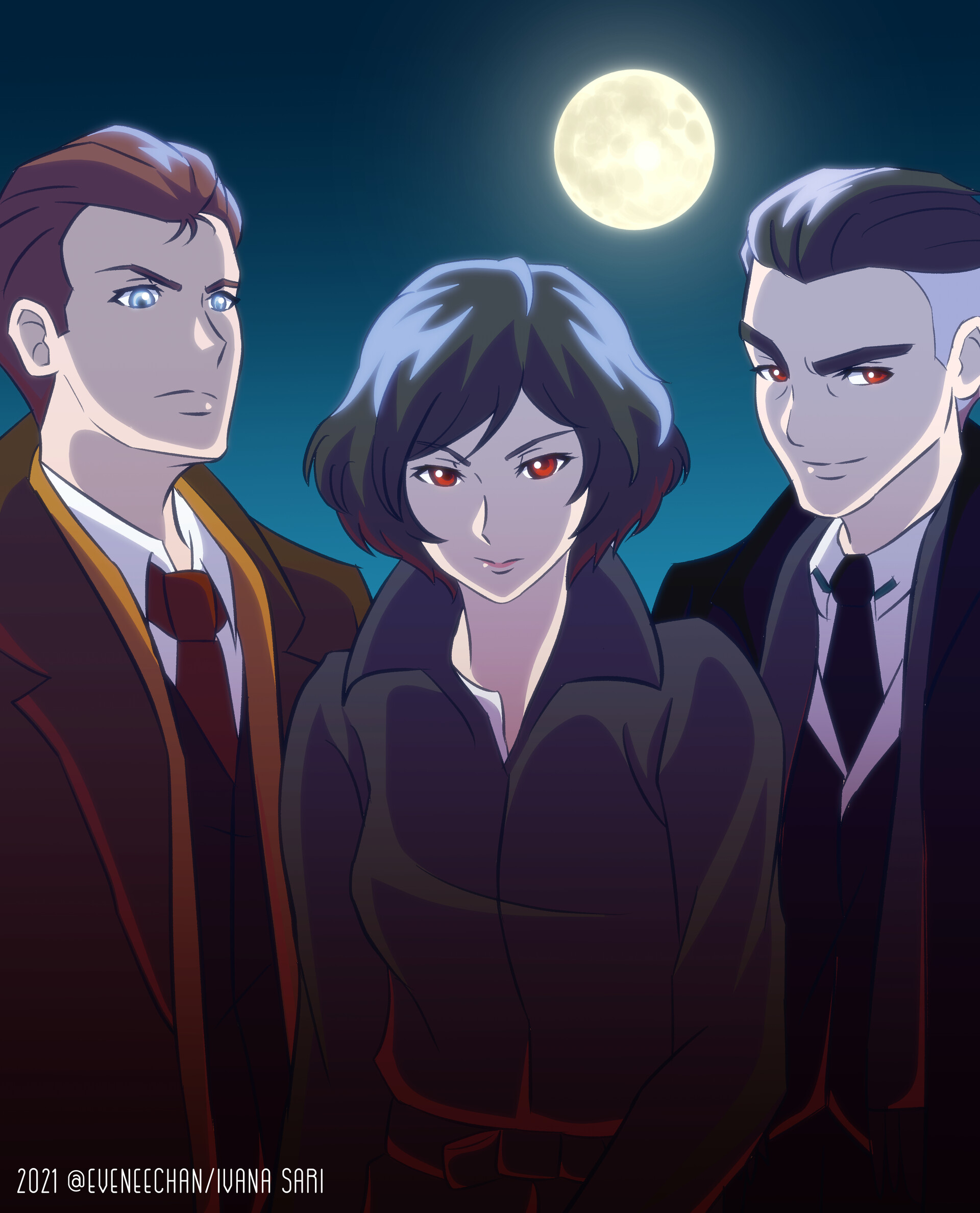 ArtStation Fantastic Beasts Auror Tina Goldstein, Percival Graves, Theseus Scamander