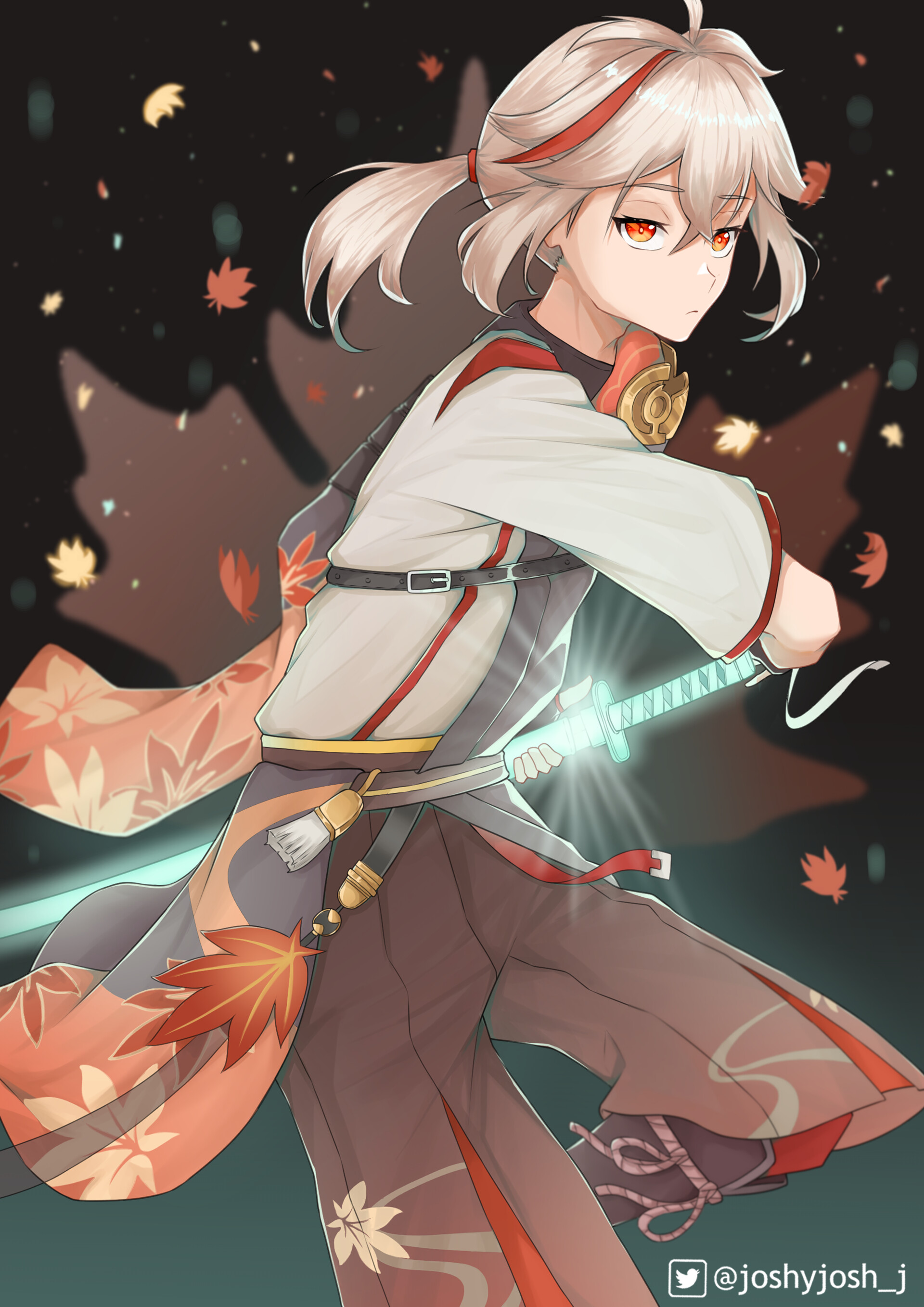 Artstation Genshin Impact Kazuha Joshyjoshj