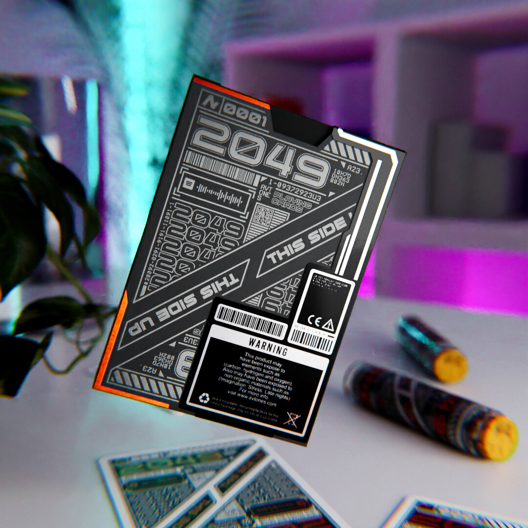 ArtStation - 2049 CARBON PLAYING CARDS