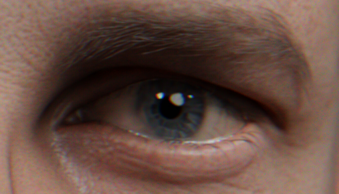 eye closeup