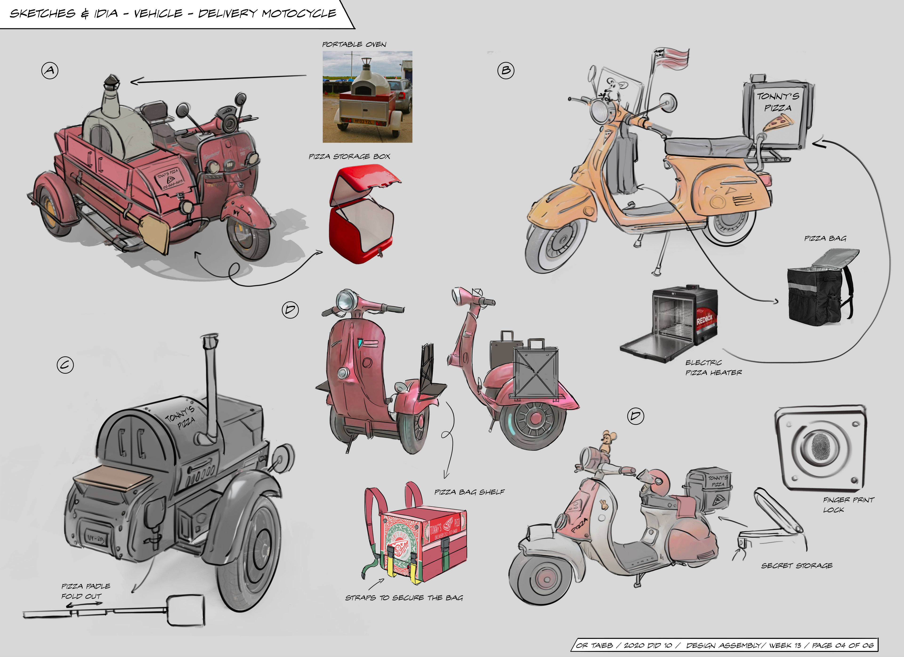 Vehicle Idea Sketches