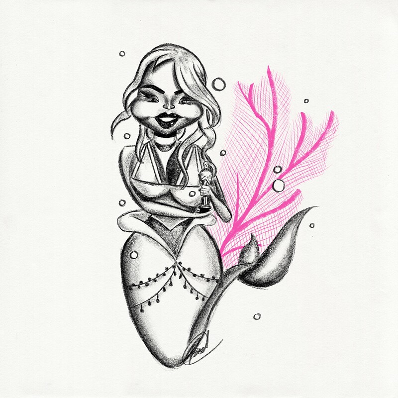 Day 31 of #MerMay2021 - #Celebrity