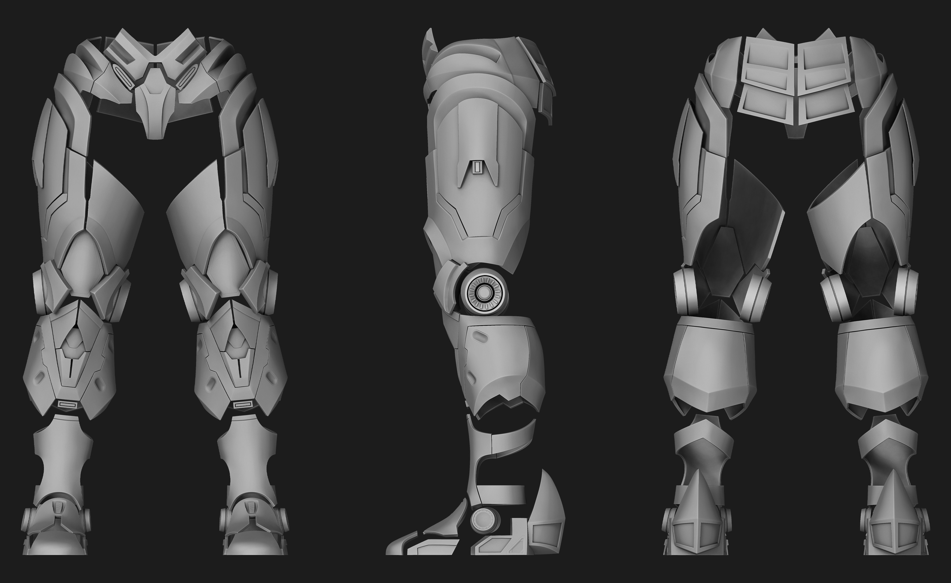 Legs High Poly