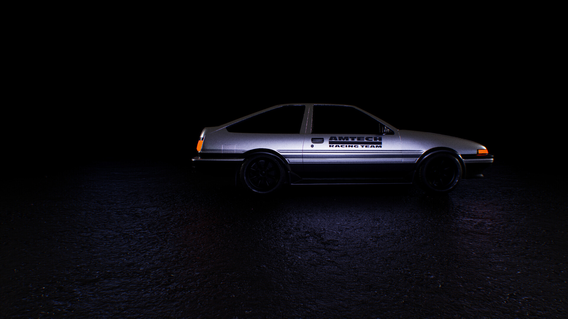 Artstation Toyota Ae86 Sprinter Trueno Amtech Edition