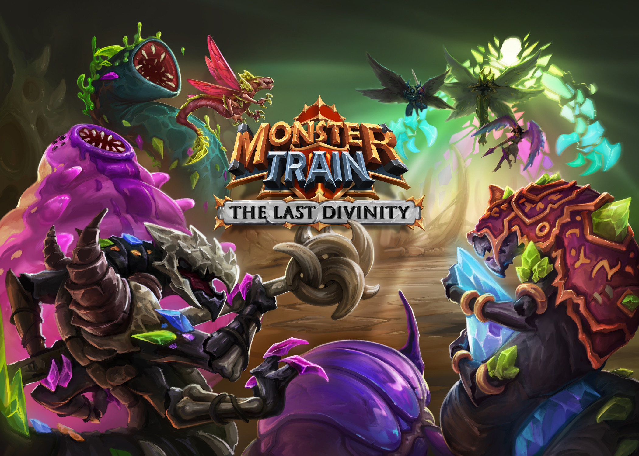 Key art for Monster Train: The Last Divinity DLC