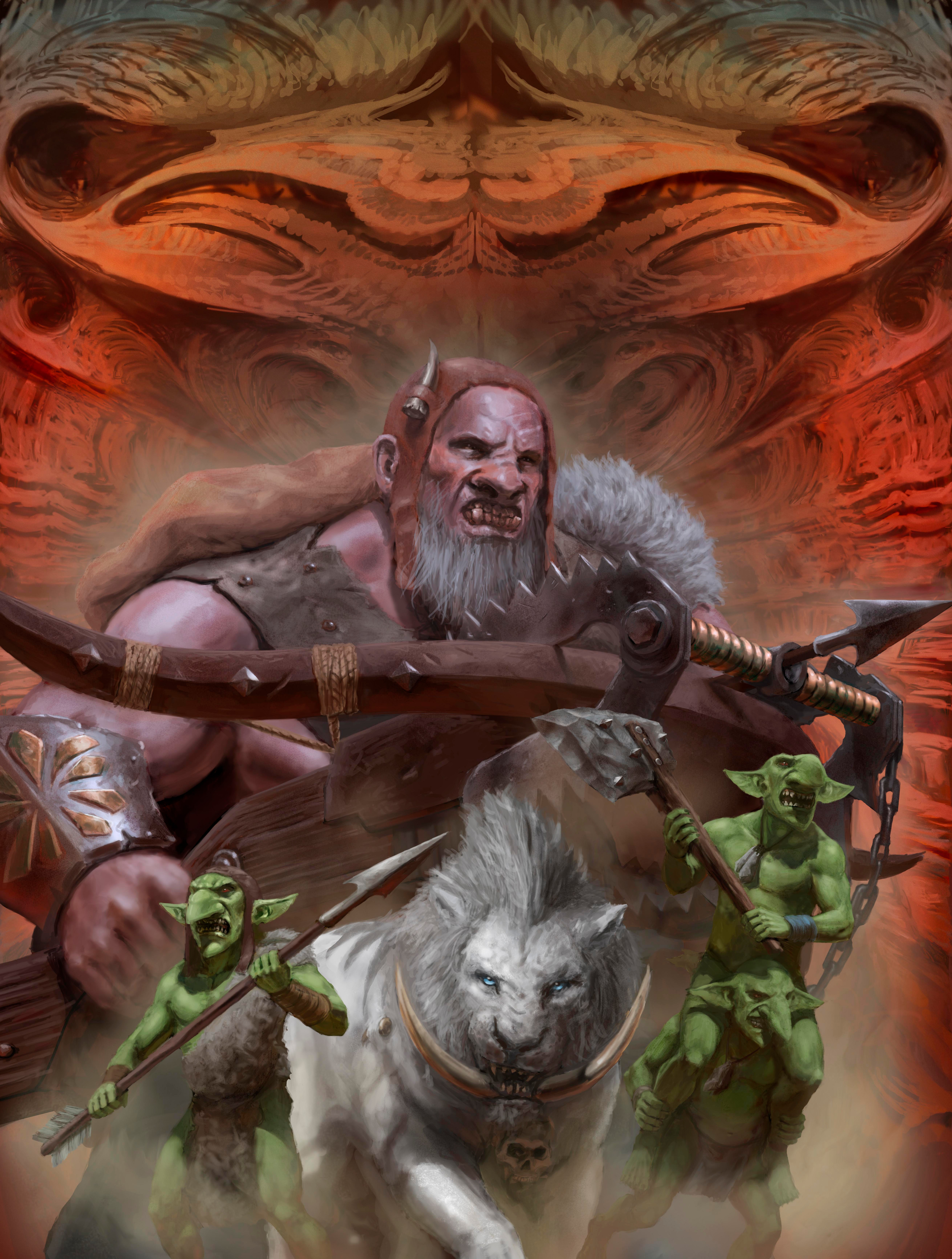 Warhammer Underworlds Hrothgorn's Mantrappers Cover