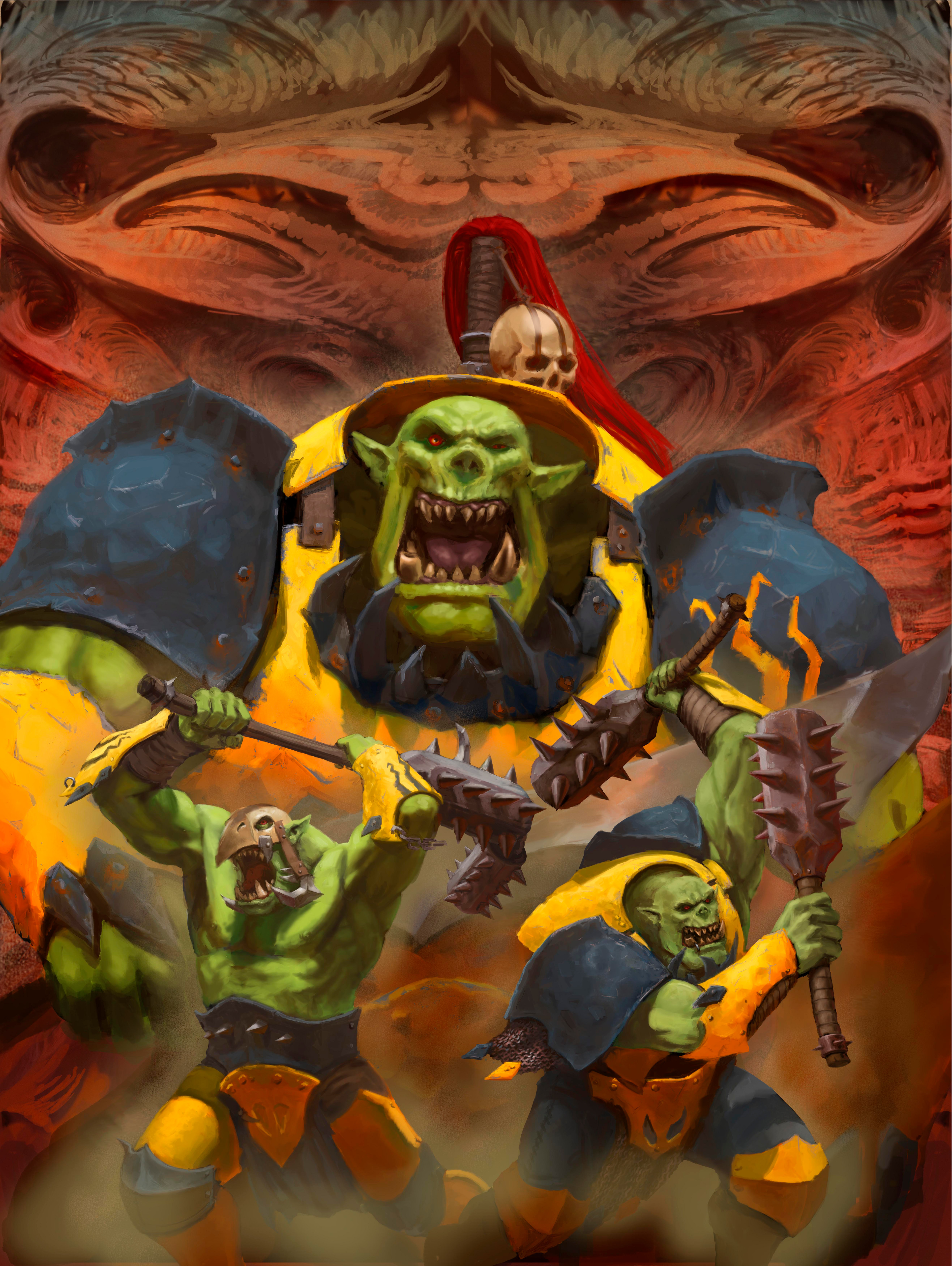 Warhammer Underworlds Morgok's Krushas Cover