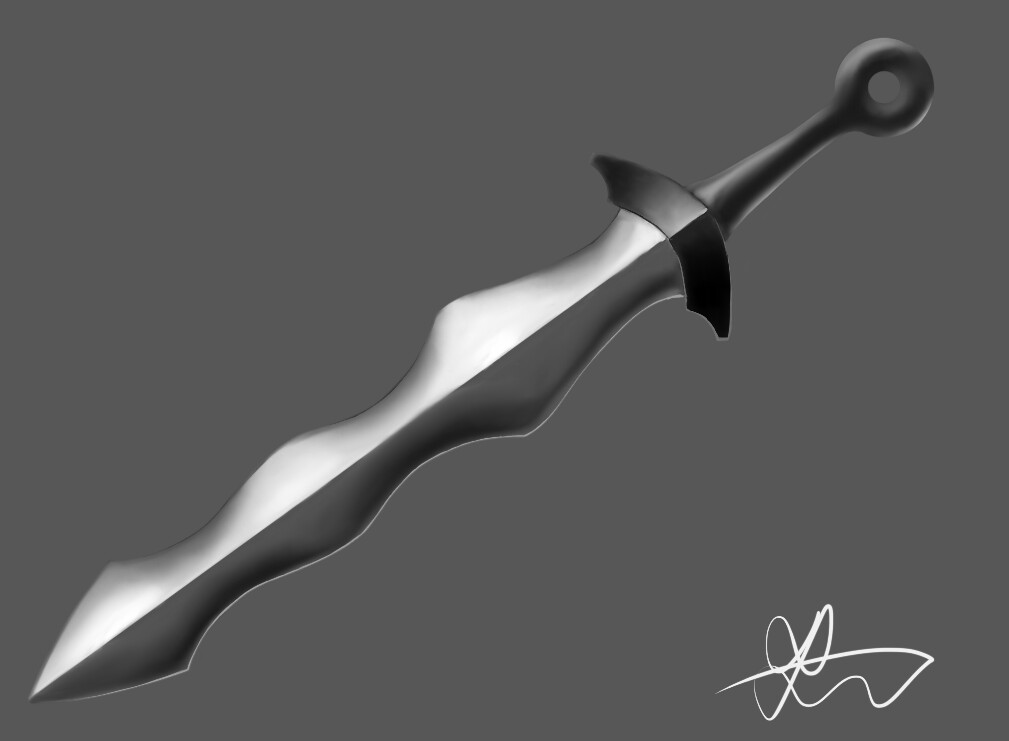 ArtStation - Wavy sword