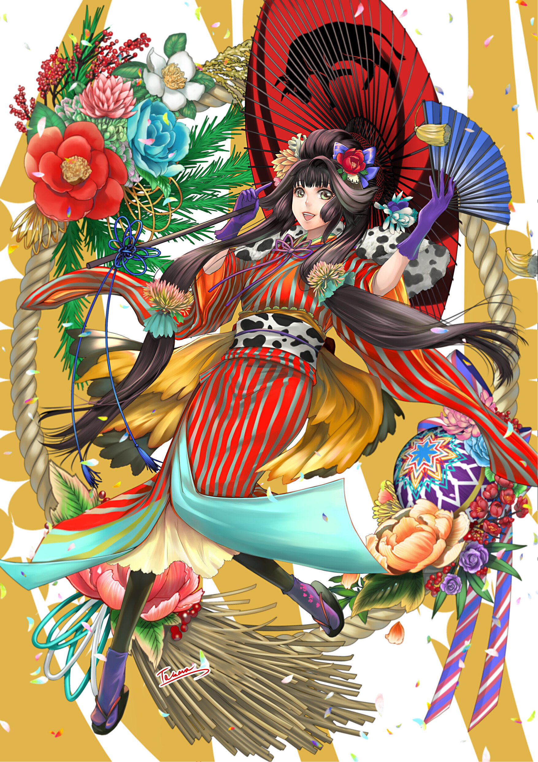 Artstation ２０２１年年賀状