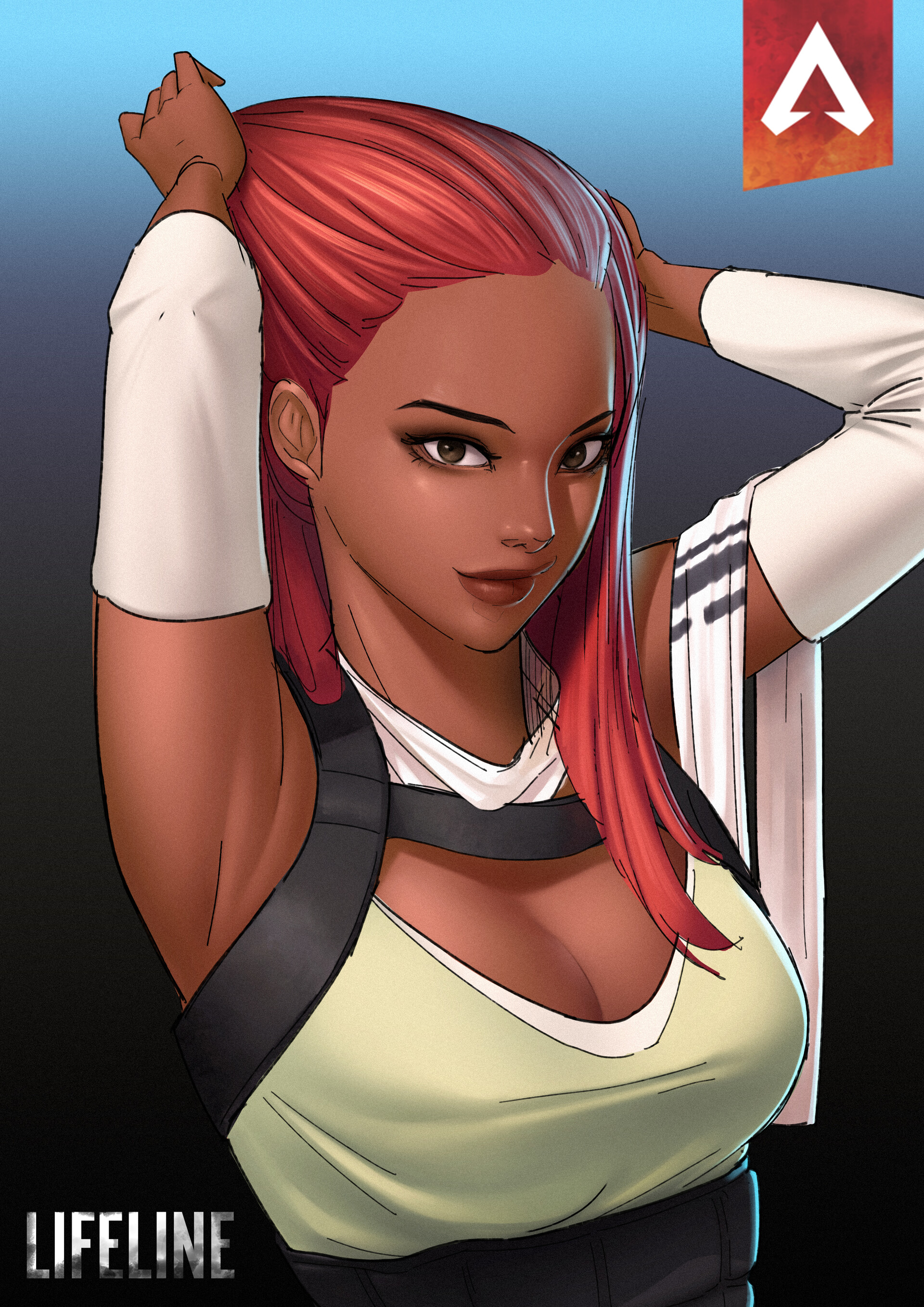 ArtStation - LIFELINE _ Apex Lengends Fanart