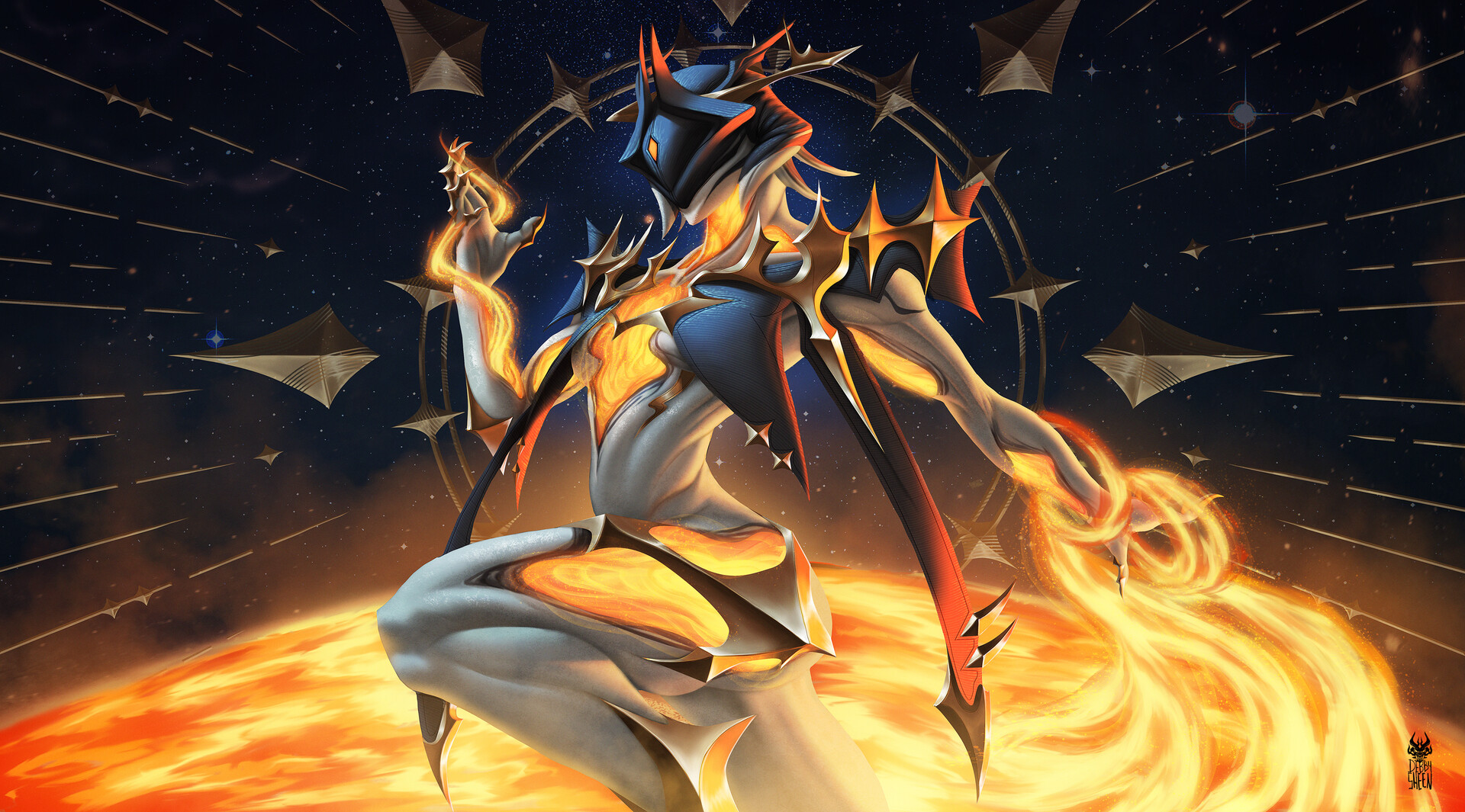 Warframe outlet fan art