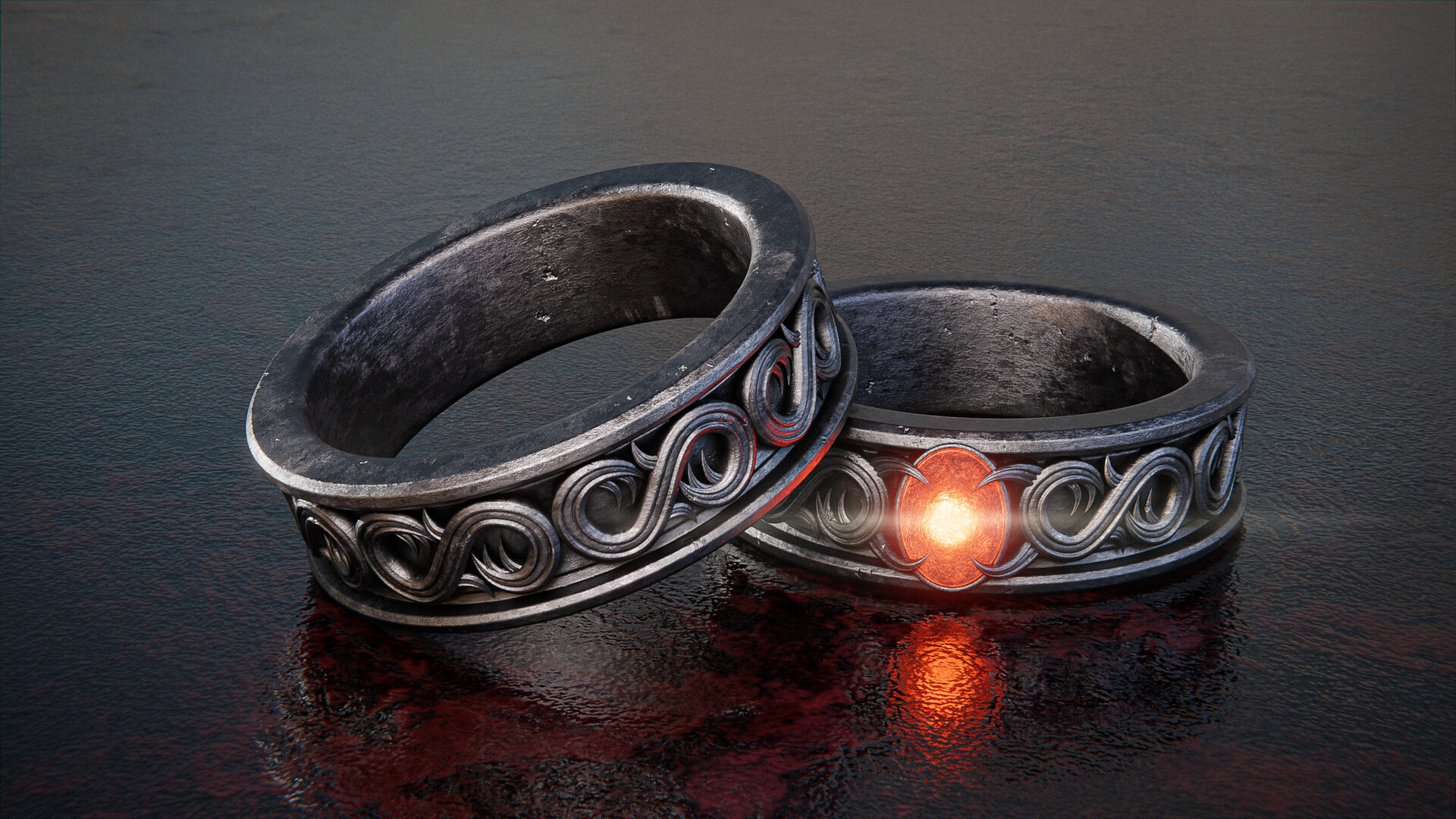 Fantasy best sale ring art
