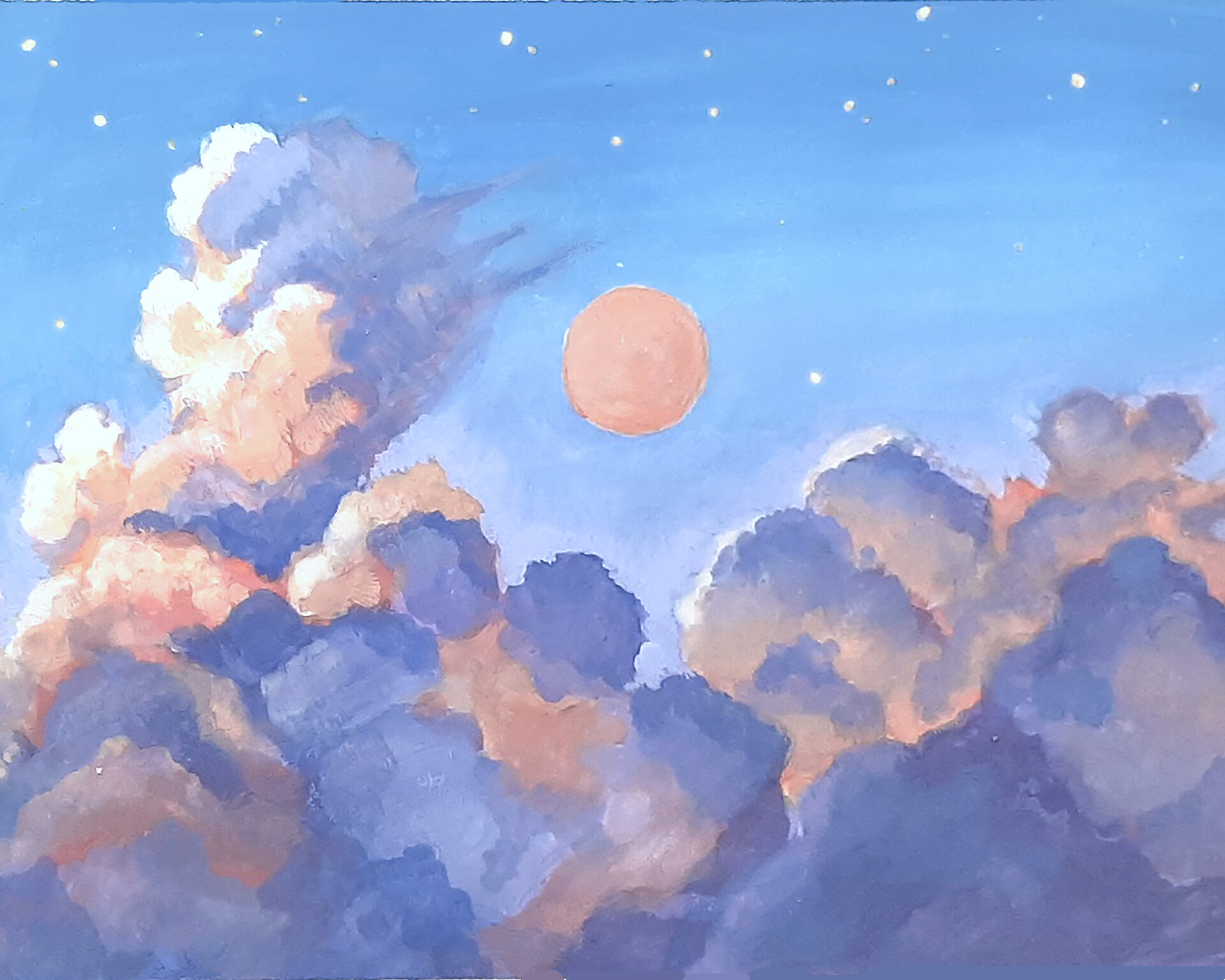 ArtStation - Gouashe Clouds