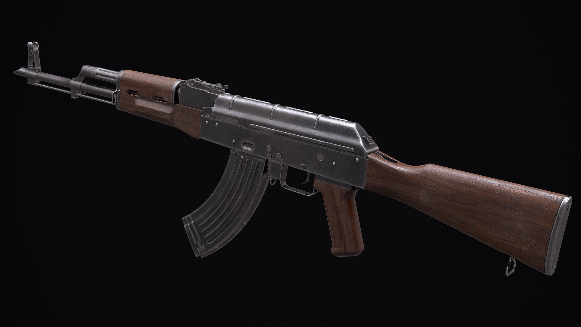 ArtStation - AKM modeling