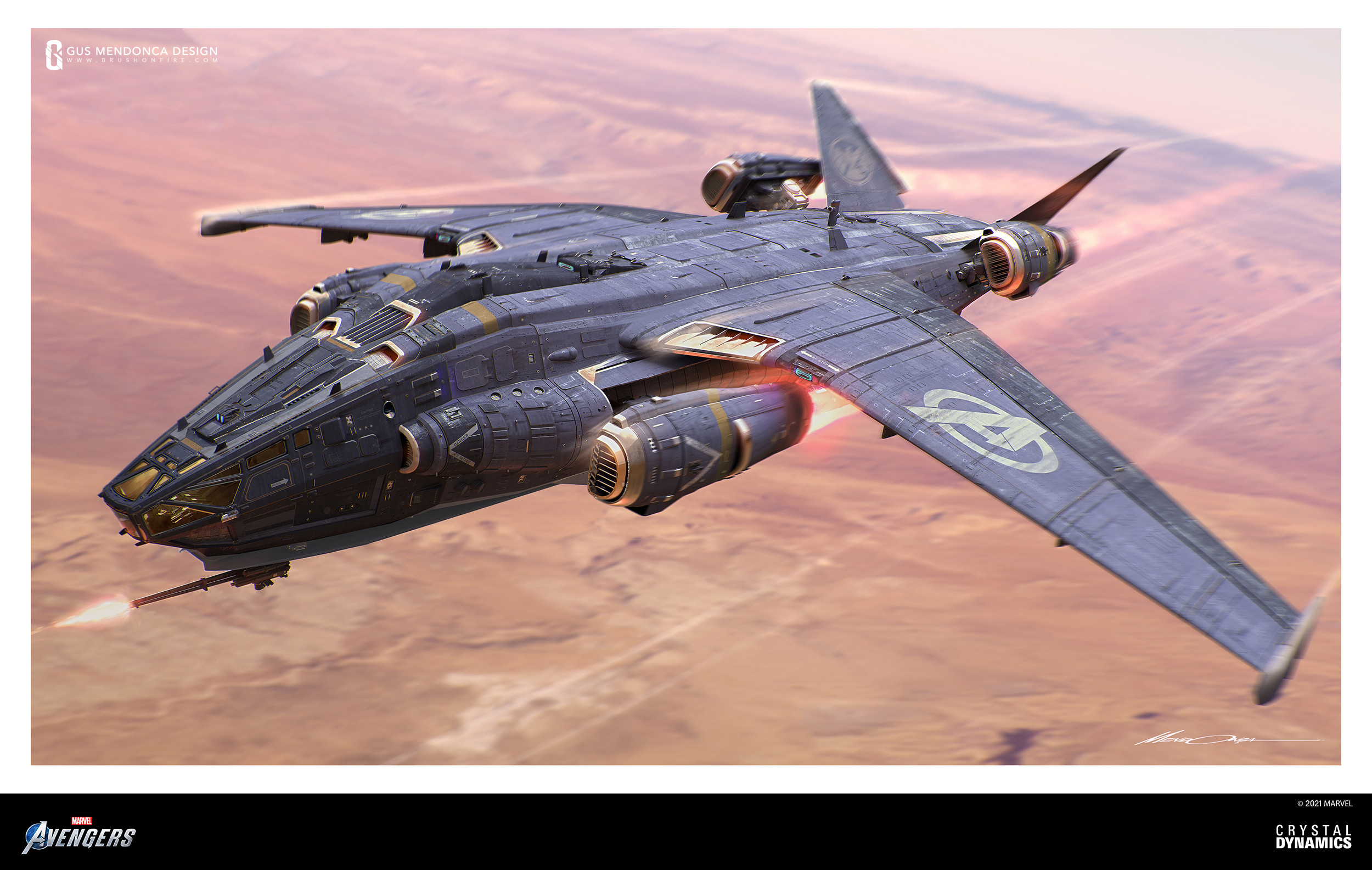 Marvel avengers quinjet outlet