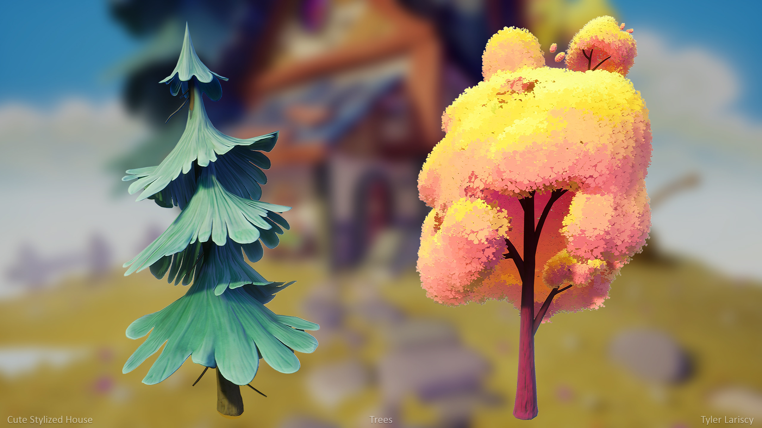 Fluffy tree tutorial by Pontus Karlsson
https://youtu.be/iASMFba7GeI