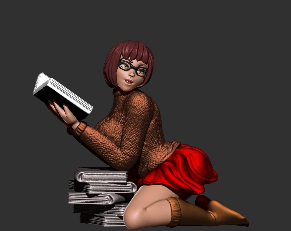 Sexy, Velma Dinkley 3, Resin, Figurine